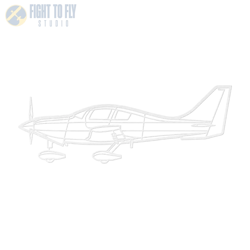 C 400 Die Cut Metal Wall Art - Sign - Pilot gifts - WWII warbird t-shirt