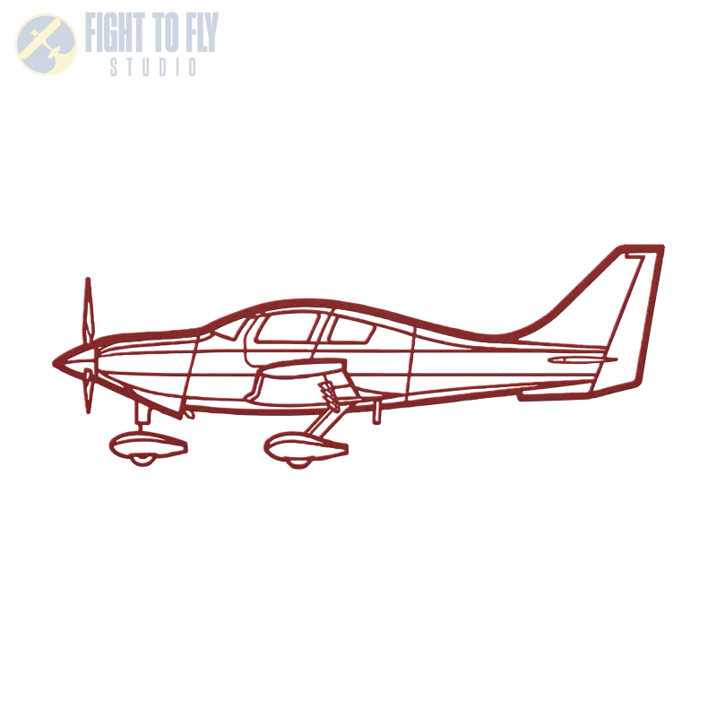 C 400 Die Cut Metal Wall Art - Sign - Pilot gifts - WWII warbird t-shirt