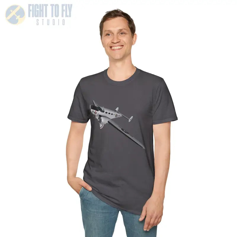 C-45 - T-Shirt - Pilot gifts - WWII warbird t-shirt