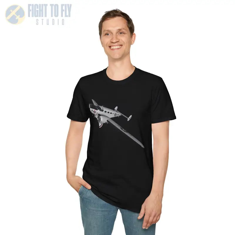 C-45 - T-Shirt - Pilot gifts - WWII warbird t-shirt