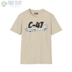 C-47 Dakota Side Profile T-Shirt - Pilot gifts - WWII warbird t-shirt