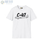 C-47 Dakota Side Profile T-Shirt - Pilot gifts - WWII warbird t-shirt