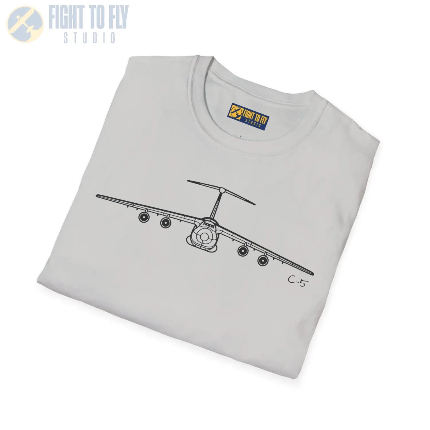 C-5 Galaxy T-Shirt - Pilot gifts - WWII warbird t-shirt
