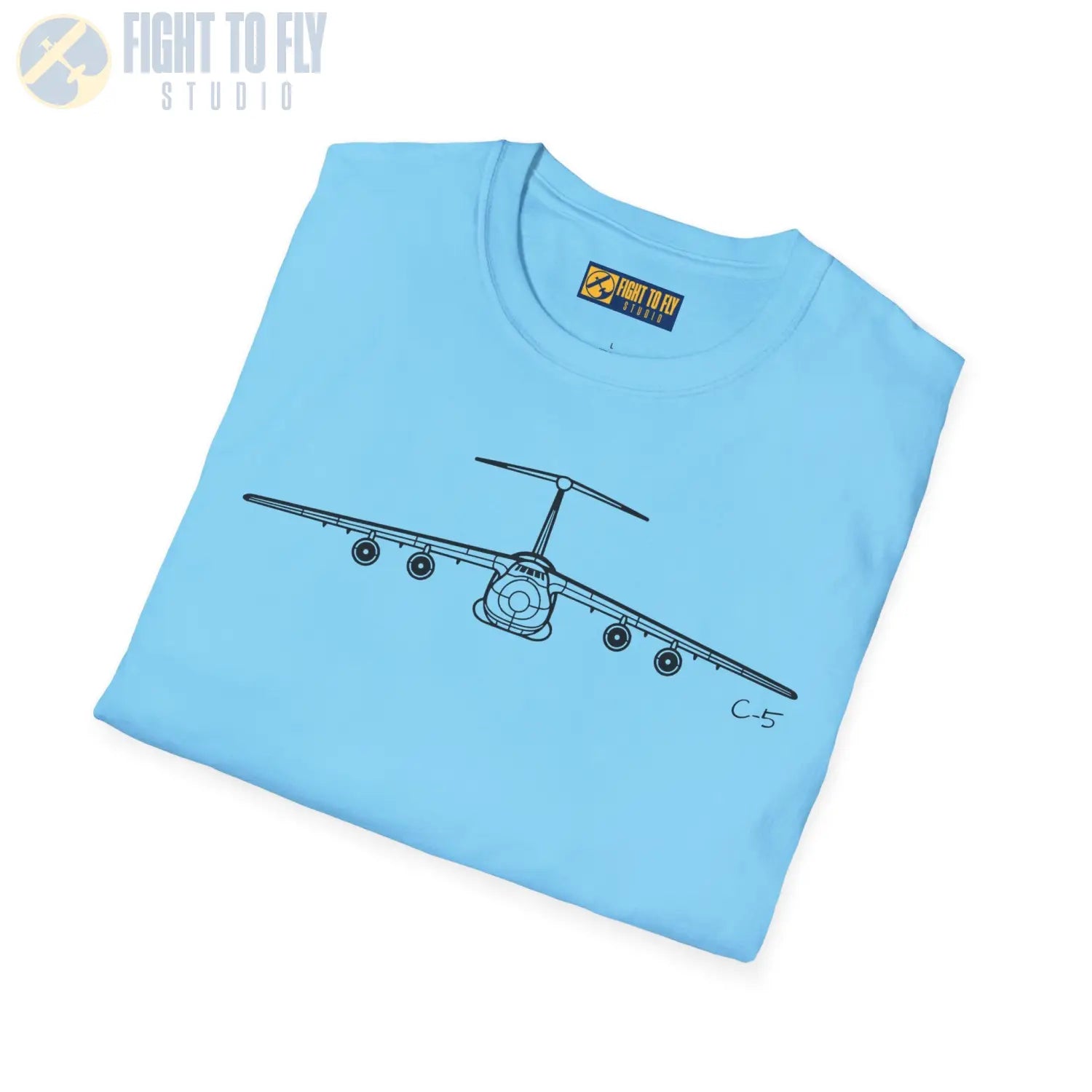 C 5 Galaxy T Shirt Pilot gifts WWII warbird t shirt