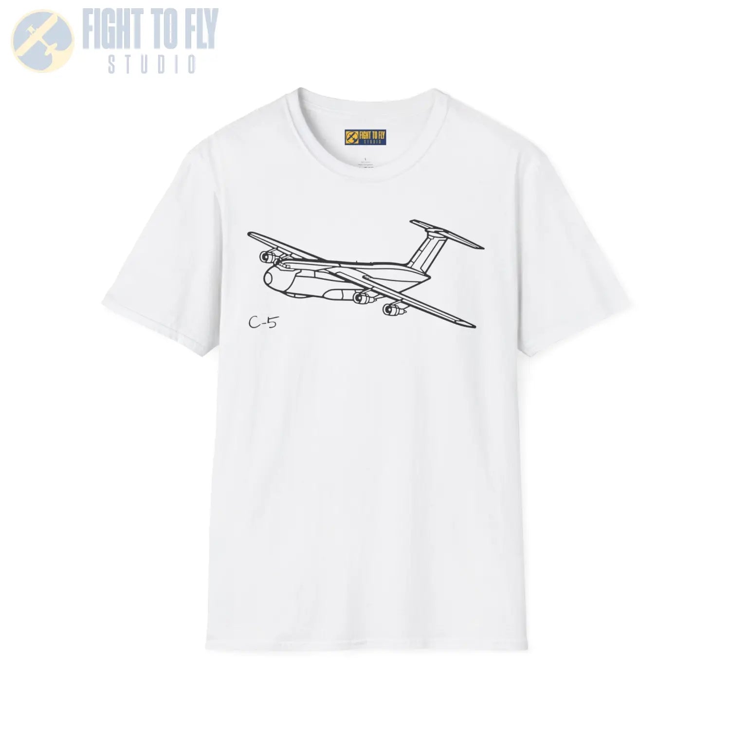 C-5 Galaxy T-Shirt - Pilot gifts - WWII warbird t-shirt