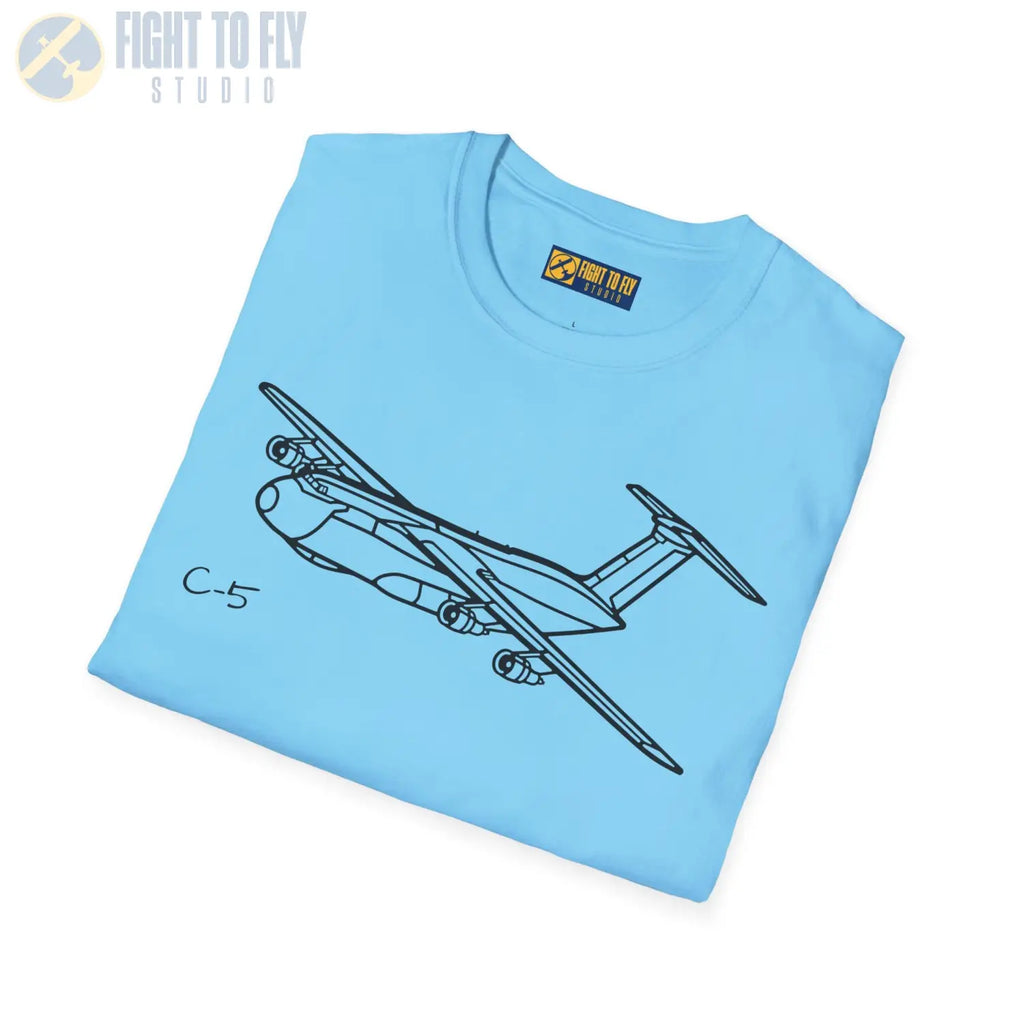 C-5 Galaxy T-Shirt - Pilot gifts - WWII warbird t-shirt