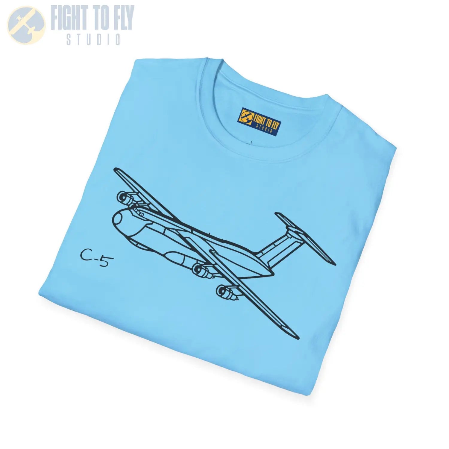 C-5 Galaxy T-Shirt - Pilot gifts - WWII warbird t-shirt
