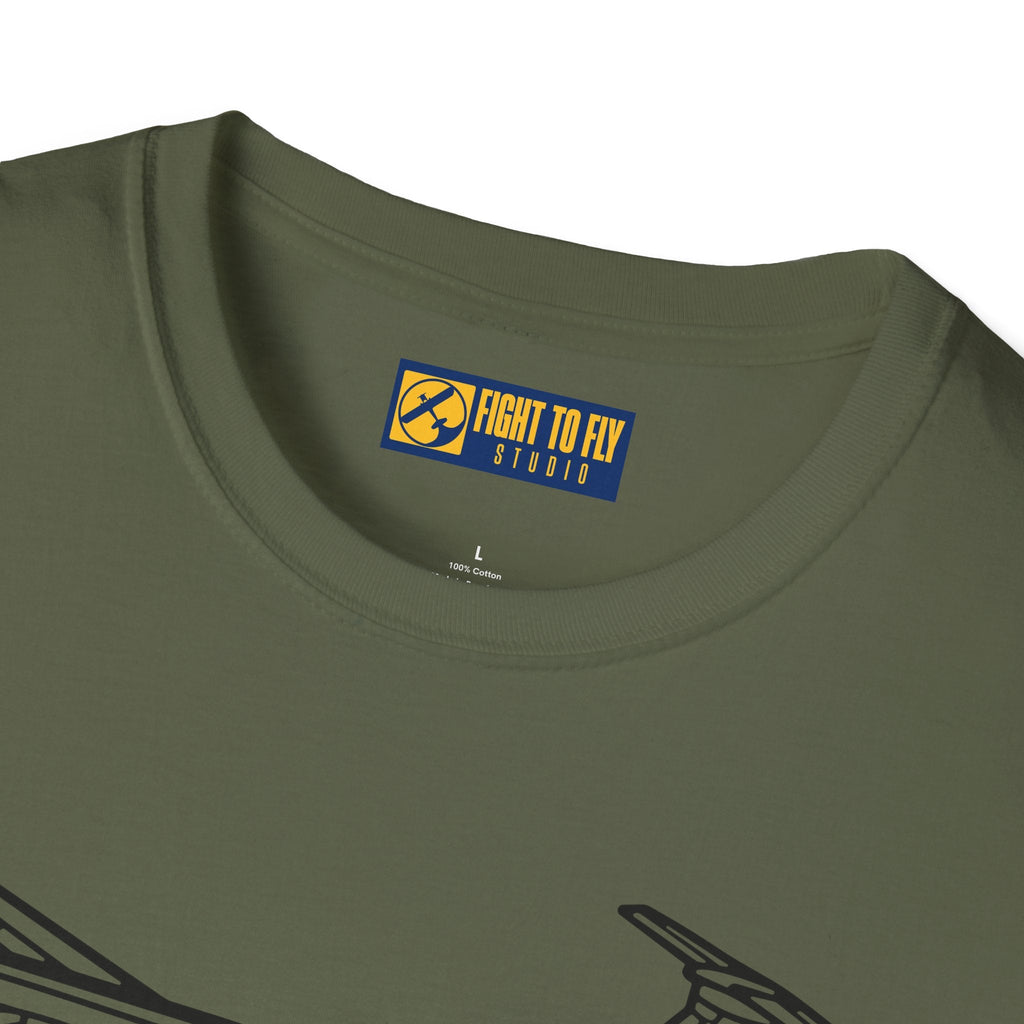 C-5 T-Shirt – Galaxy Strategic Airlifter Aviation Tee - Pilot gifts - WWII warbird t-shirt