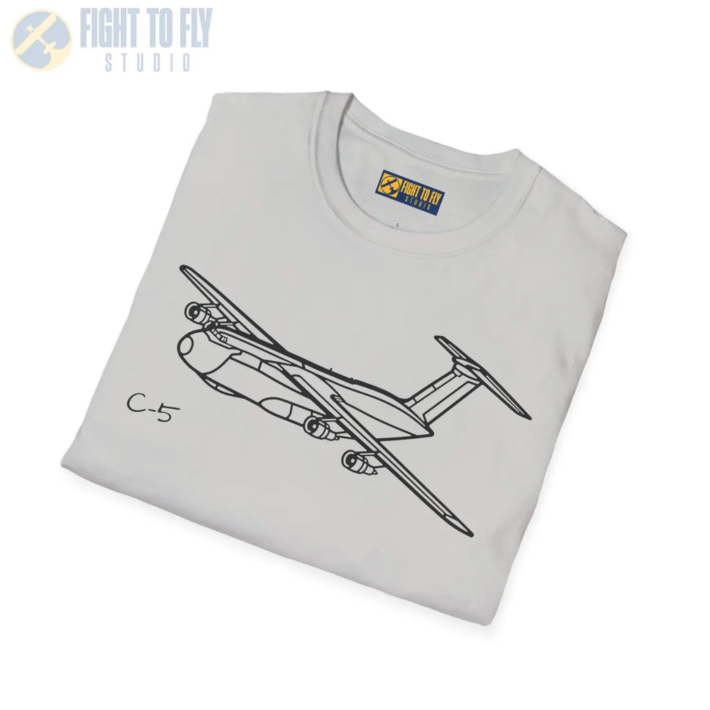C-5 Galaxy T-Shirt - Pilot gifts - WWII warbird t-shirt