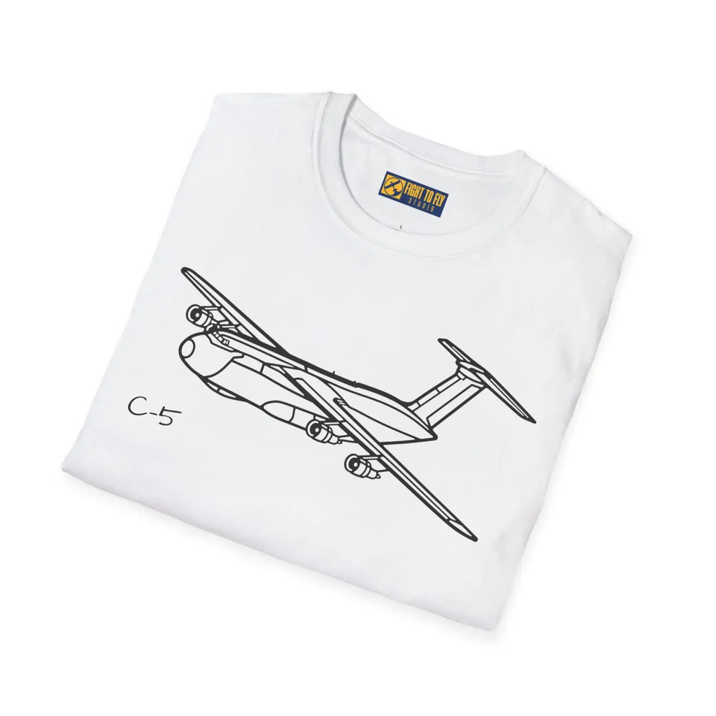 C-5 Galaxy T-Shirt - Pilot gifts - WWII warbird t-shirt