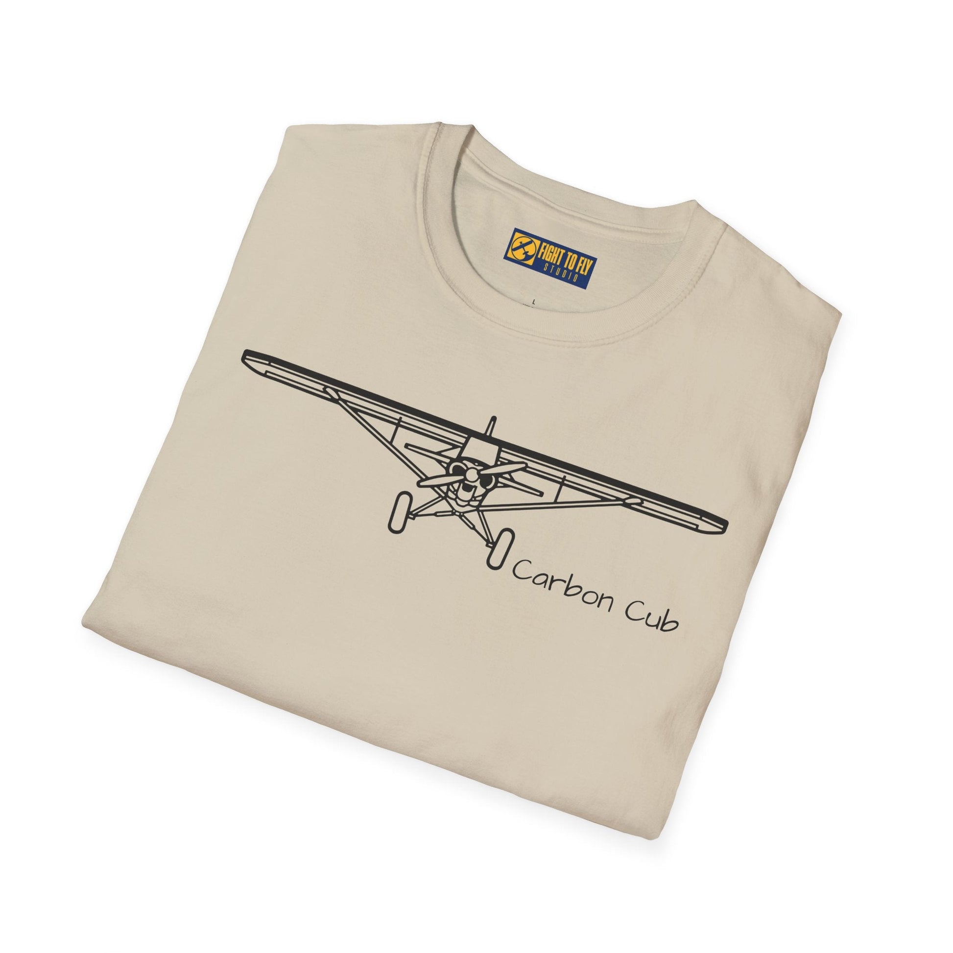 Carbon Cub T-Shirt – CubCrafters Performance Bush Plane Tee - Gifts for pilots - Aviation apparel
