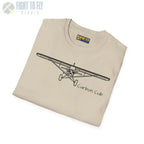 Carbon Cub T-Shirt - Pilot gifts - WWII warbird t-shirt