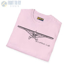 Carbon Cub T-Shirt - Pilot gifts - WWII warbird t-shirt