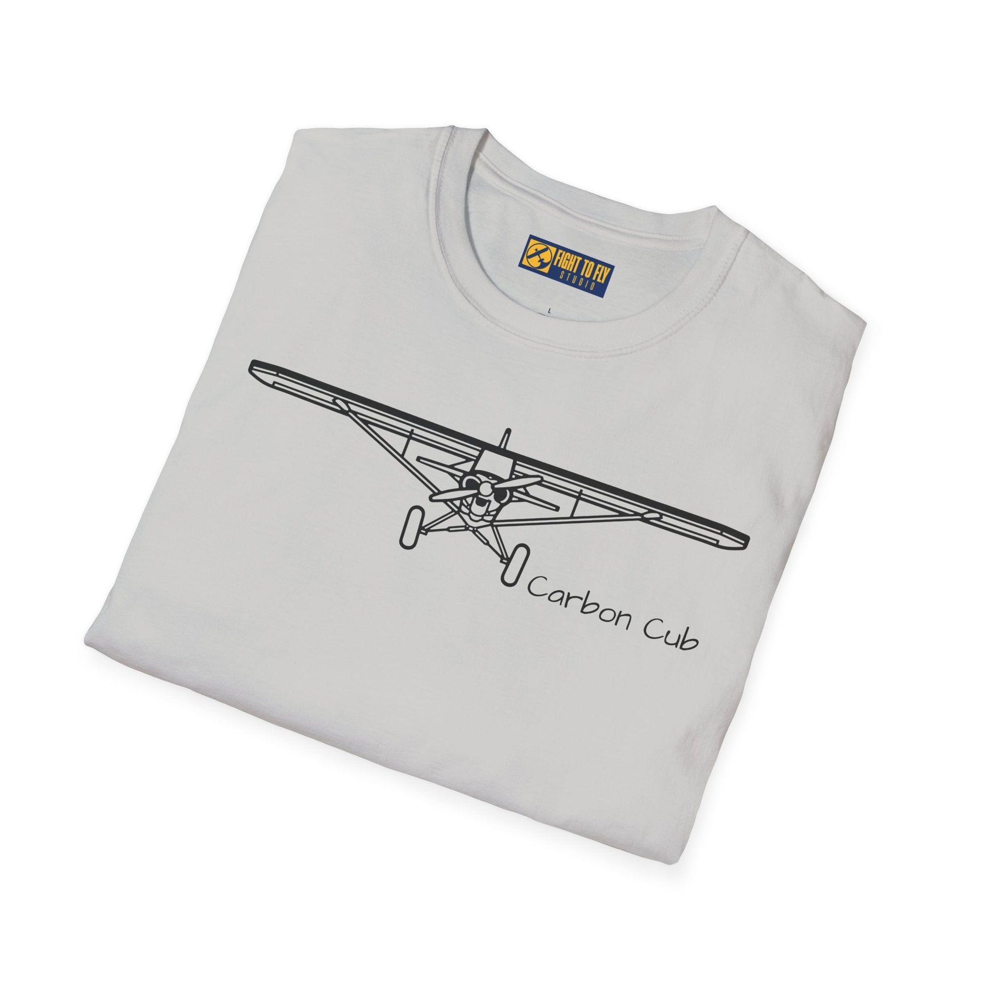 Carbon Cub T-Shirt – CubCrafters Performance Bush Plane Tee - Gifts for pilots - Aviation apparel