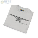 Carbon Cub T-Shirt - Pilot gifts - WWII warbird t-shirt