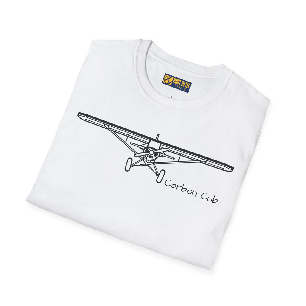 Carbon Cub T-Shirt – CubCrafters Performance Bush Plane Tee - Gifts for pilots - Aviation apparel