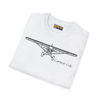 Carbon Cub T-Shirt - Pilot gifts - WWII warbird t-shirt