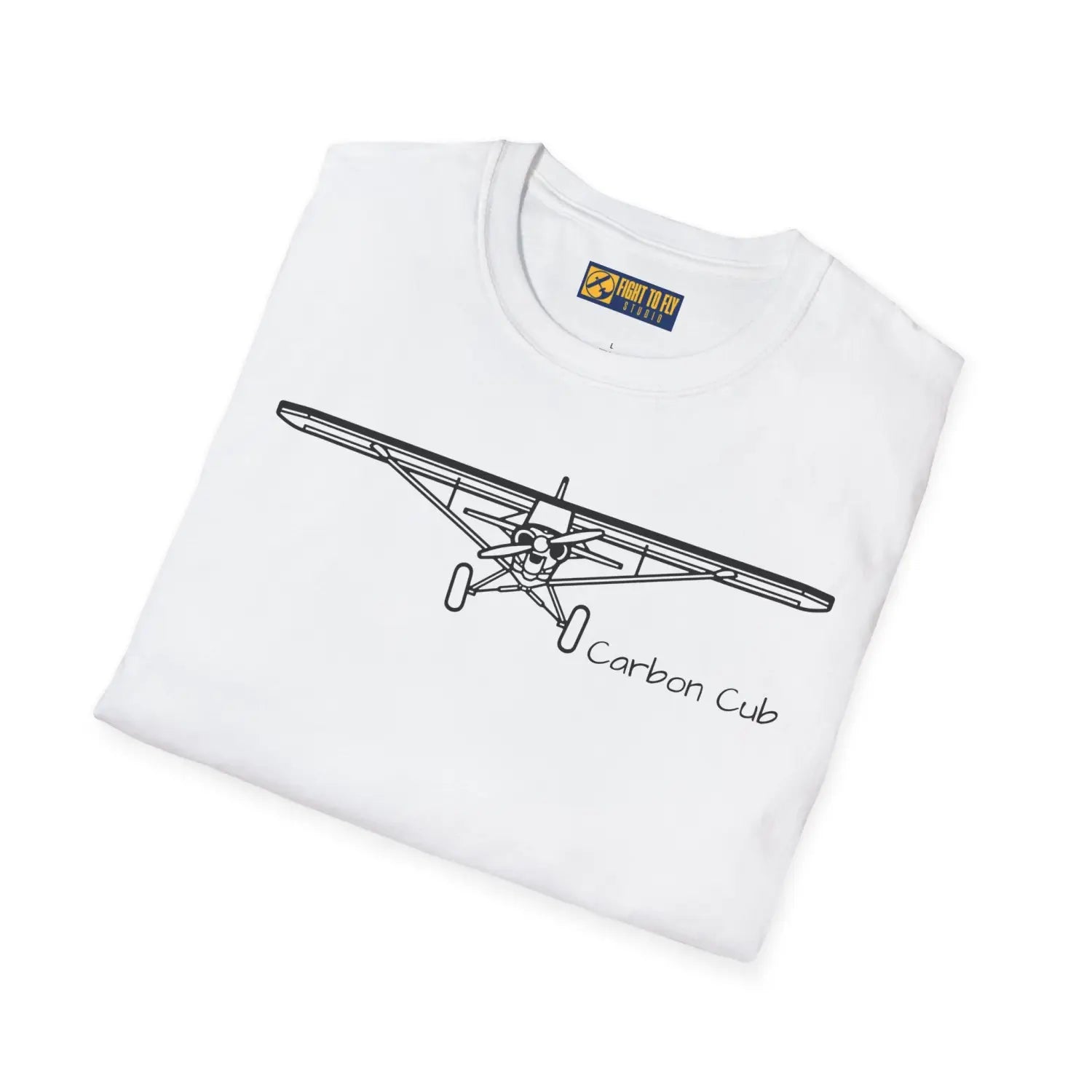 Carbon Cub T-Shirt - Pilot gifts - WWII warbird t-shirt