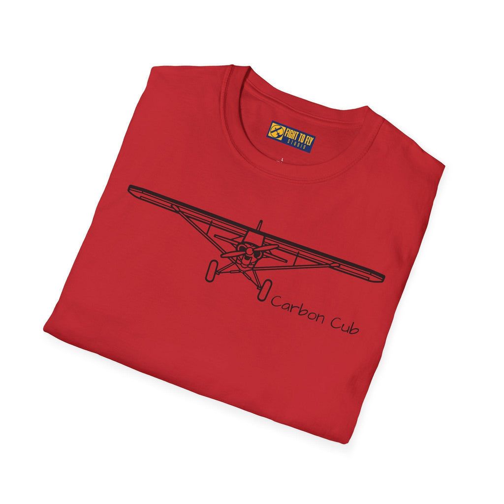 Carbon Cub T-Shirt – CubCrafters Performance Bush Plane Tee - Gifts for pilots - Aviation apparel