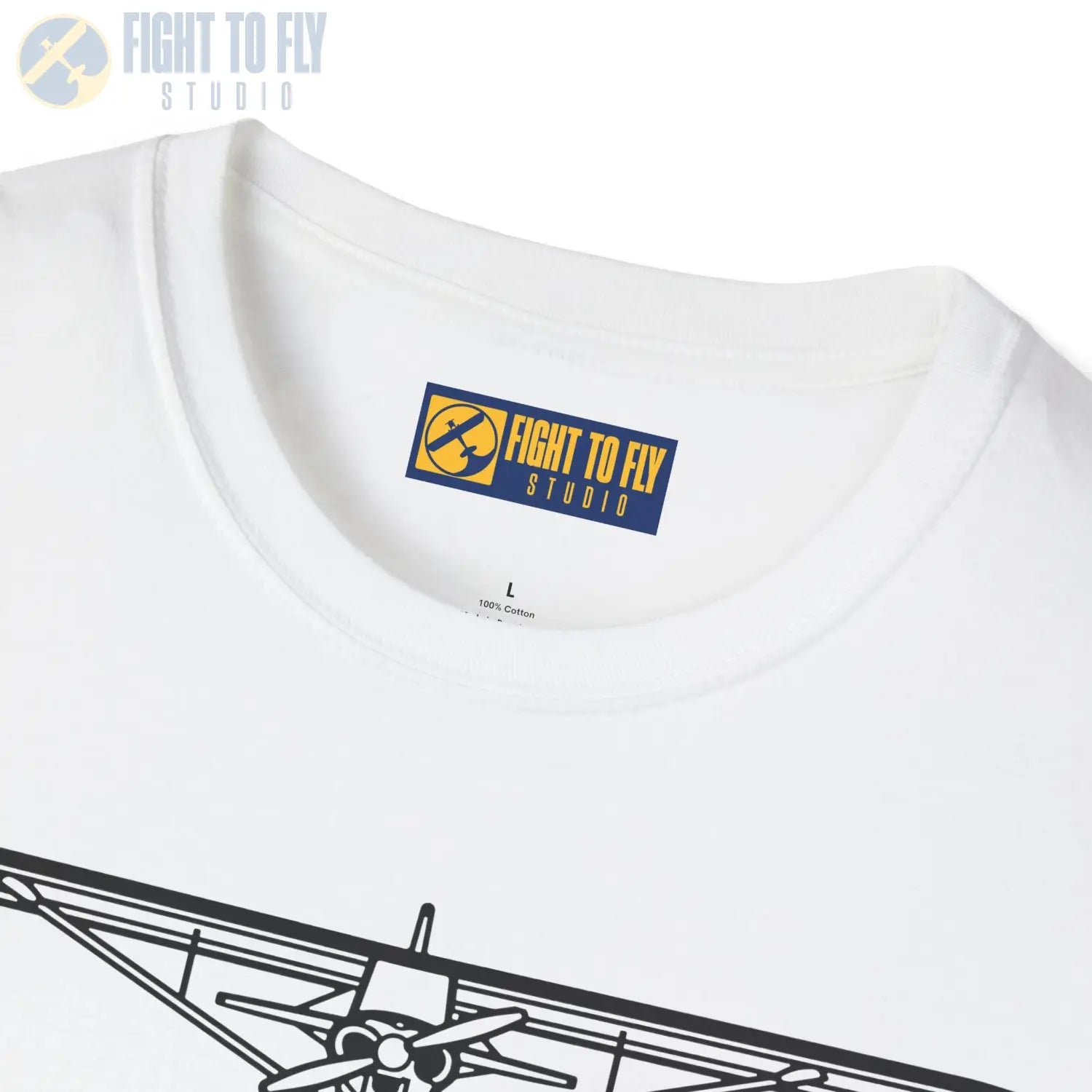 Carbon Cub T-Shirt - Pilot gifts - WWII warbird t-shirt