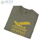 Caution! Can Talk About Planes for Hours - T-Shirt - Pilot gifts - WWII warbird t-shirt