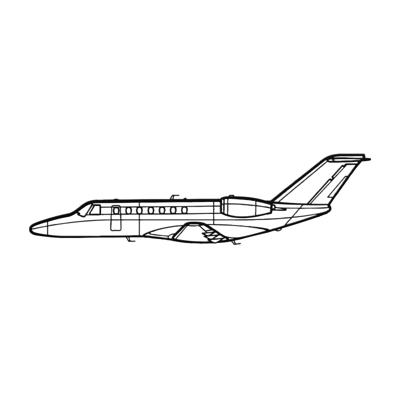 CE 525B Die Cut Metal Wall Art - Sign - Pilot gifts - WWII warbird t-shirt