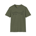 Cessna 150 T-Shirt - Pilot gifts - WWII warbird t-shirt