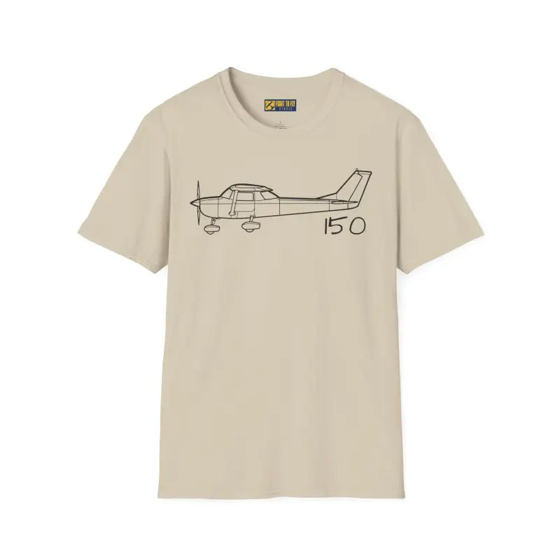 Cessna 150 T-Shirt – Classic Trainer Aircraft Tee for General Aviation Fans - Pilot gifts - WWII warbird t-shirt
