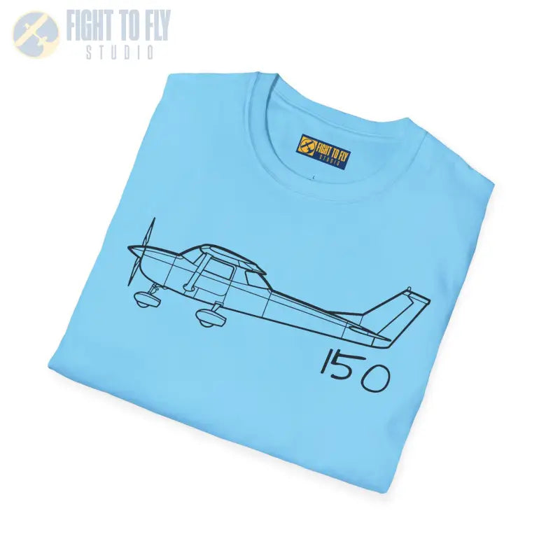 Cessna 150 T-Shirt – Classic Trainer Aircraft Tee for General Aviation Fans - Pilot gifts - WWII warbird t-shirt