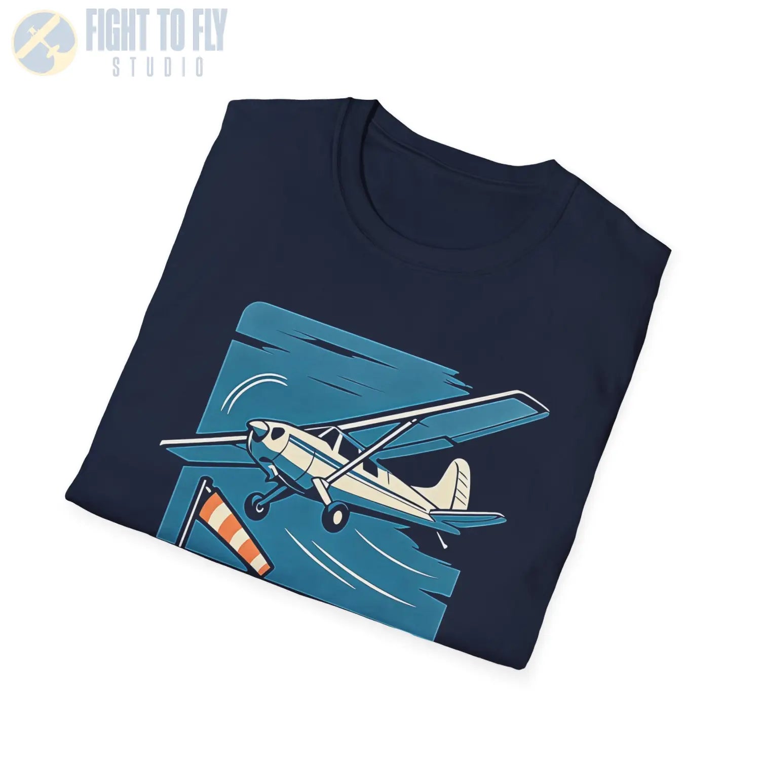 Crosswind Landings Premium T-Shirt - Pilot gifts - WWII warbird t-shirt