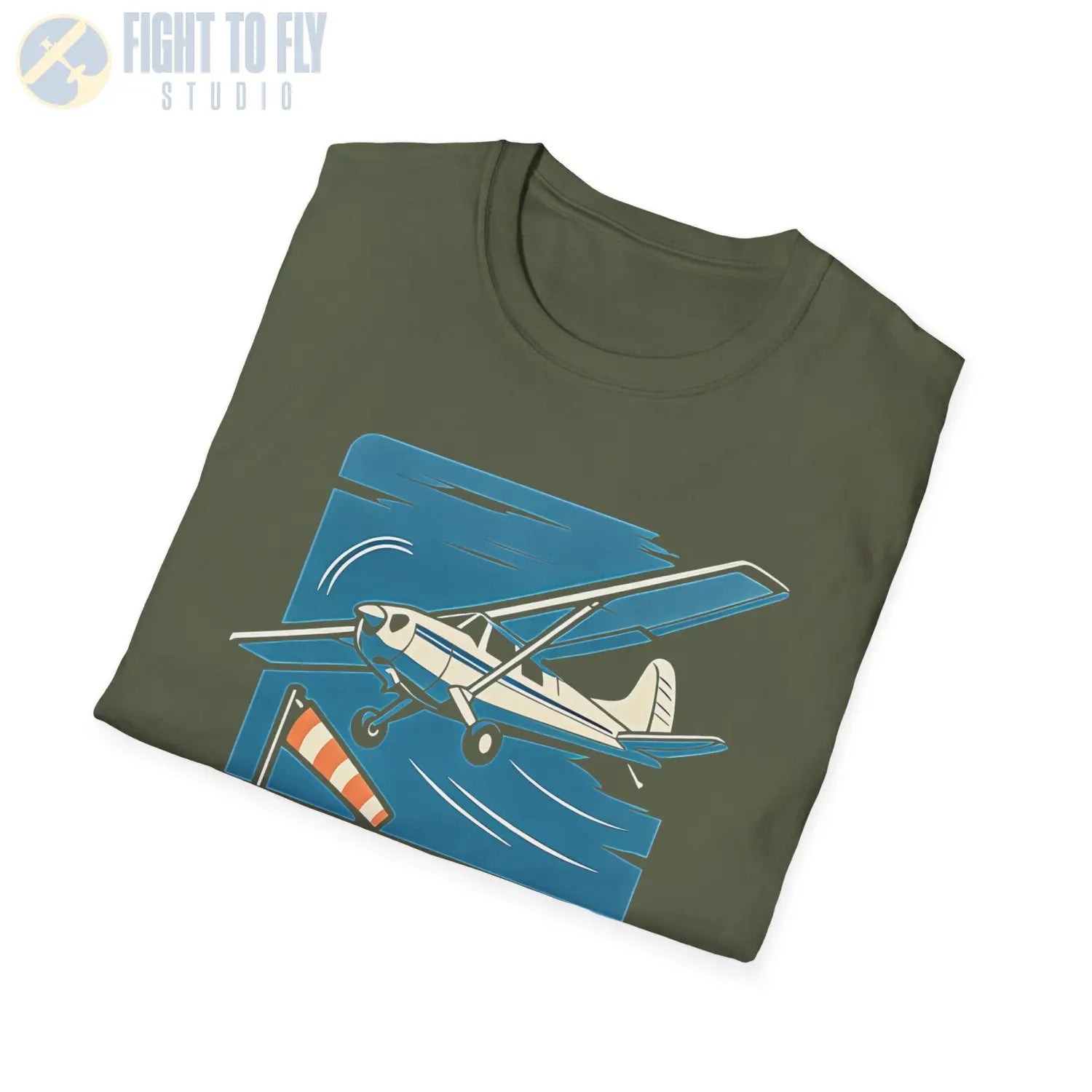 Crosswind Landings Premium T-Shirt - Pilot gifts - WWII warbird t-shirt