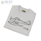 Cessna 170B Floatplane T-Shirt - Pilot gifts - WWII warbird t-shirt