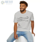Cessna 170B Floatplane T-Shirt - Pilot gifts - WWII warbird t-shirt