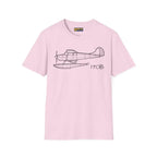Cessna 170B Floatplane T-Shirt - Pilot gifts - WWII warbird t-shirt