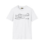 Cessna 170B Floatplane T-Shirt - Pilot gifts - WWII warbird t-shirt