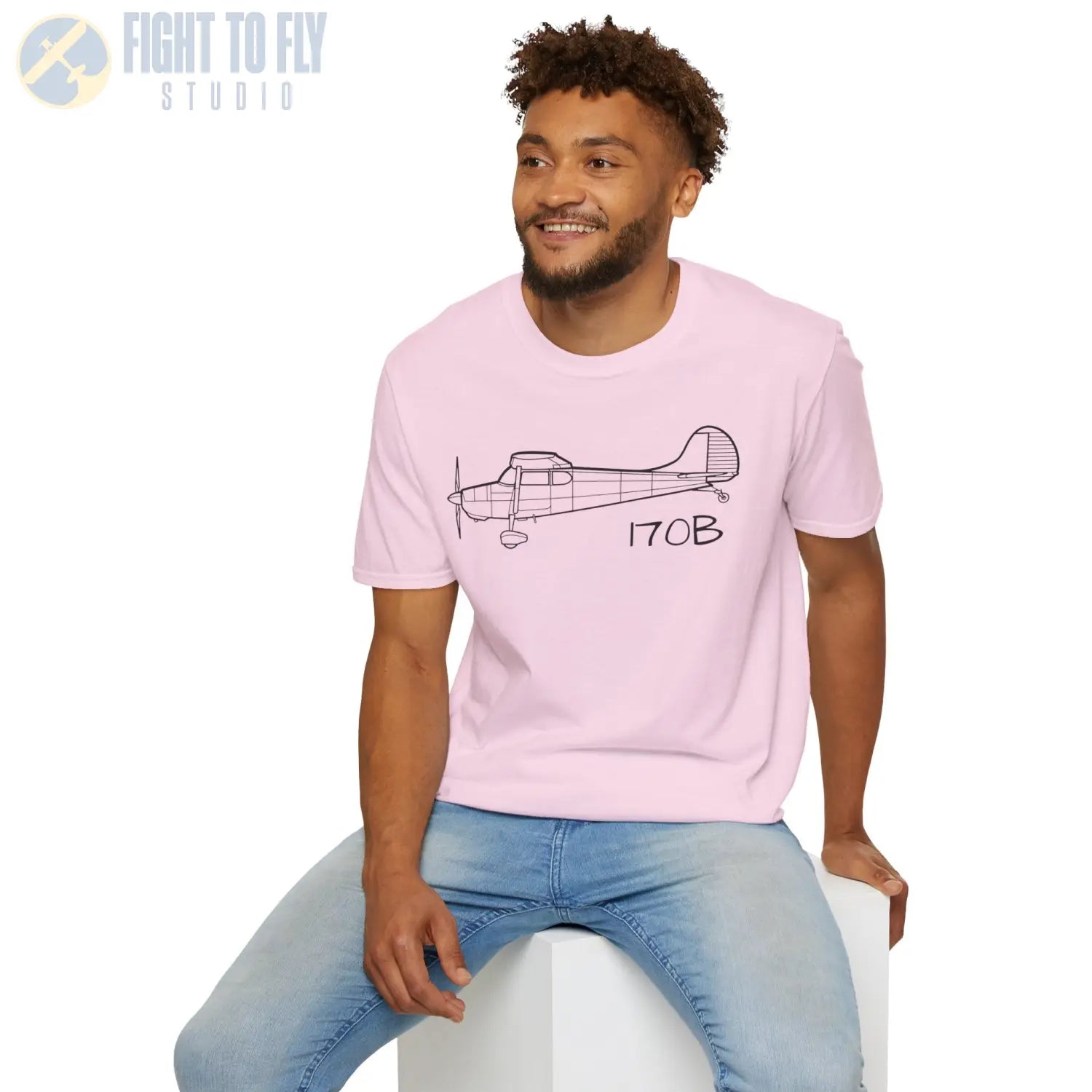 Cessna 170B T-Shirt - Pilot gifts - WWII warbird t-shirt