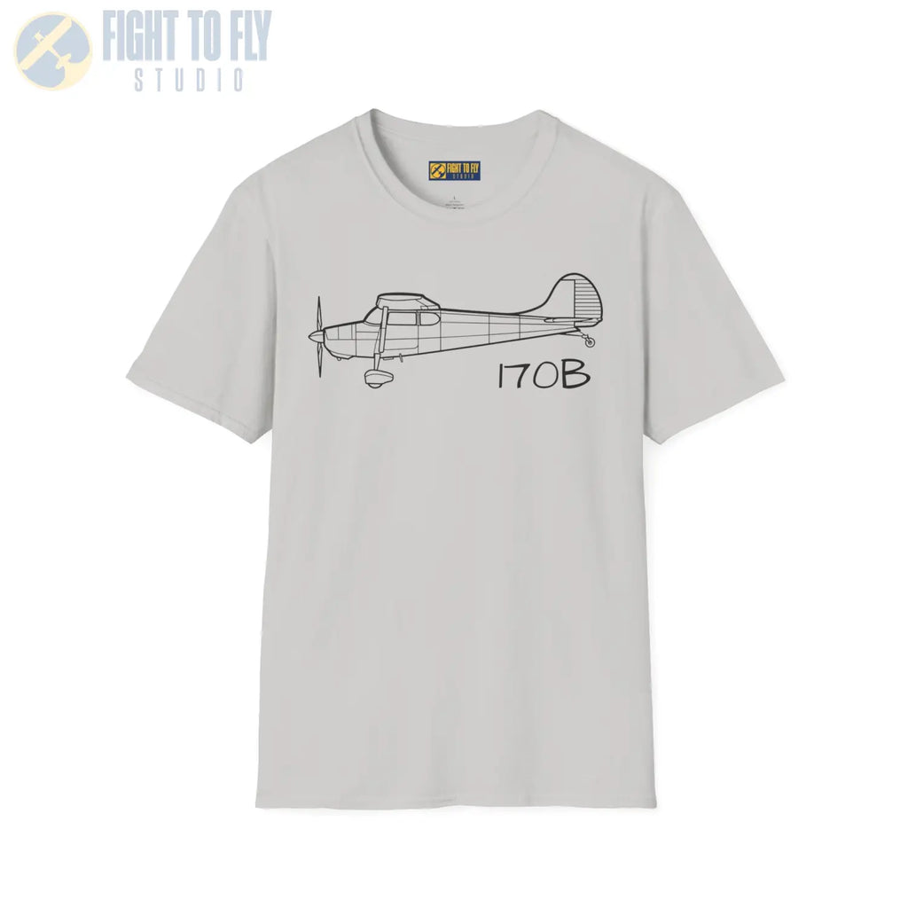 Cessna 170B T-Shirt - Pilot gifts - WWII warbird t-shirt