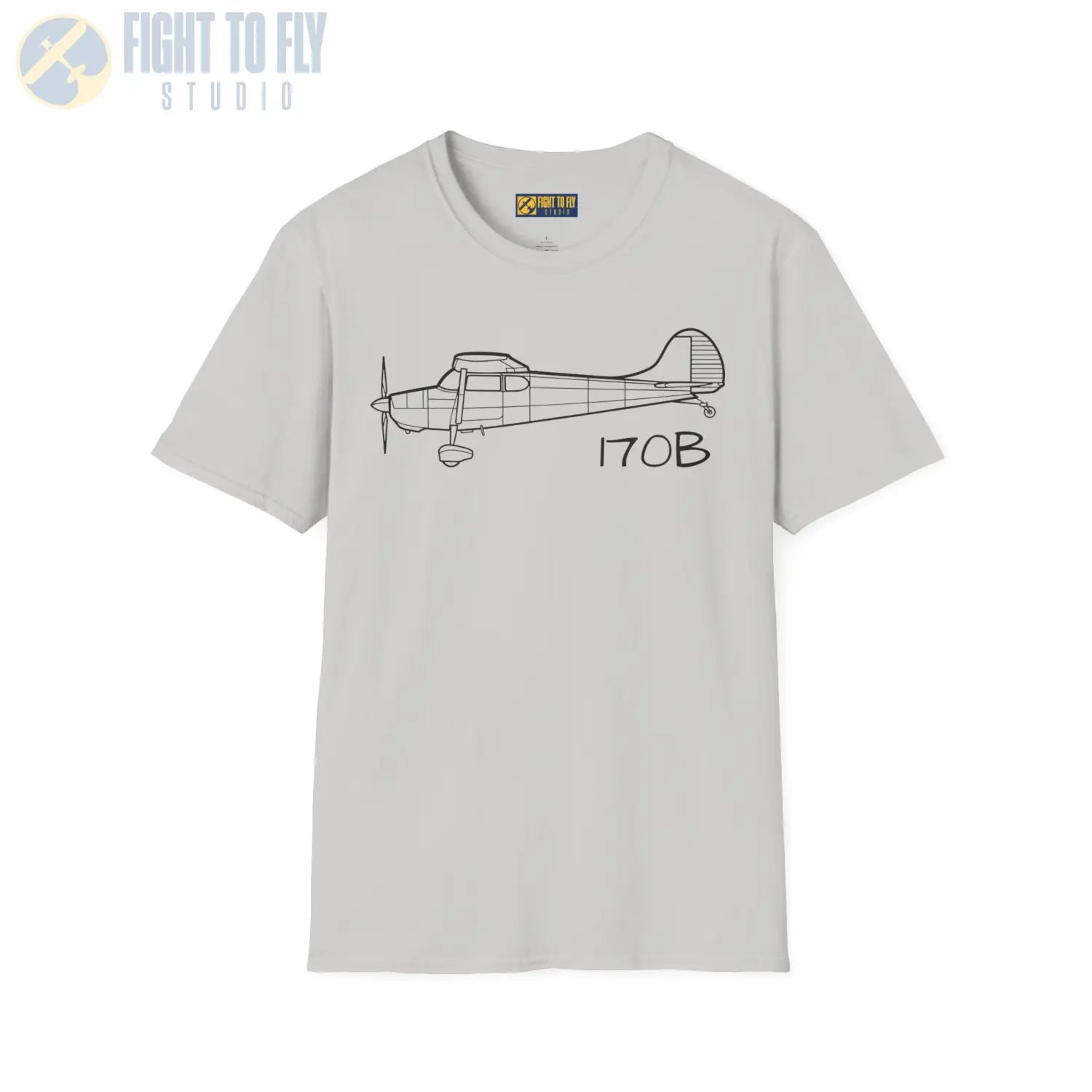 Cessna 170B T-Shirt - Pilot gifts - WWII warbird t-shirt