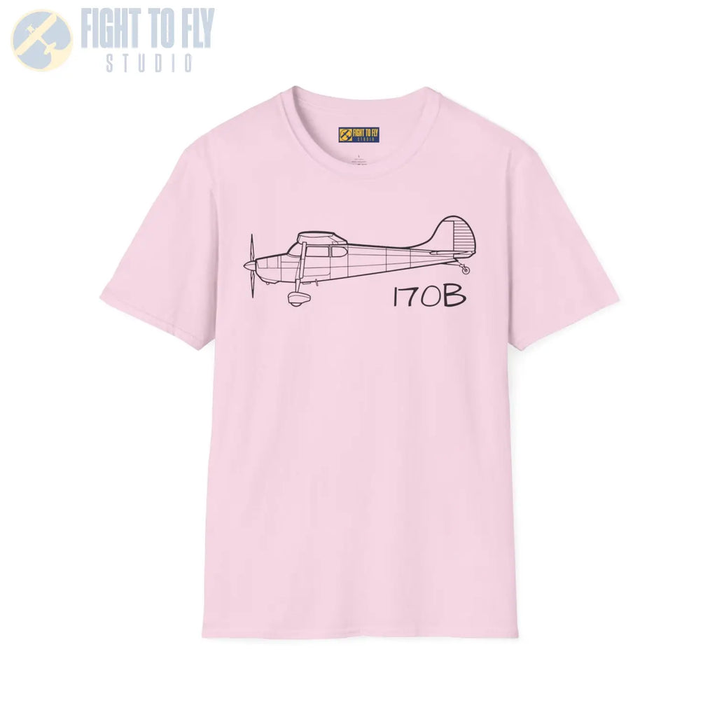 Cessna 170B T-Shirt - Pilot gifts - WWII warbird t-shirt