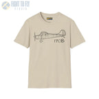 Cessna 170B T-Shirt - Pilot gifts - WWII warbird t-shirt