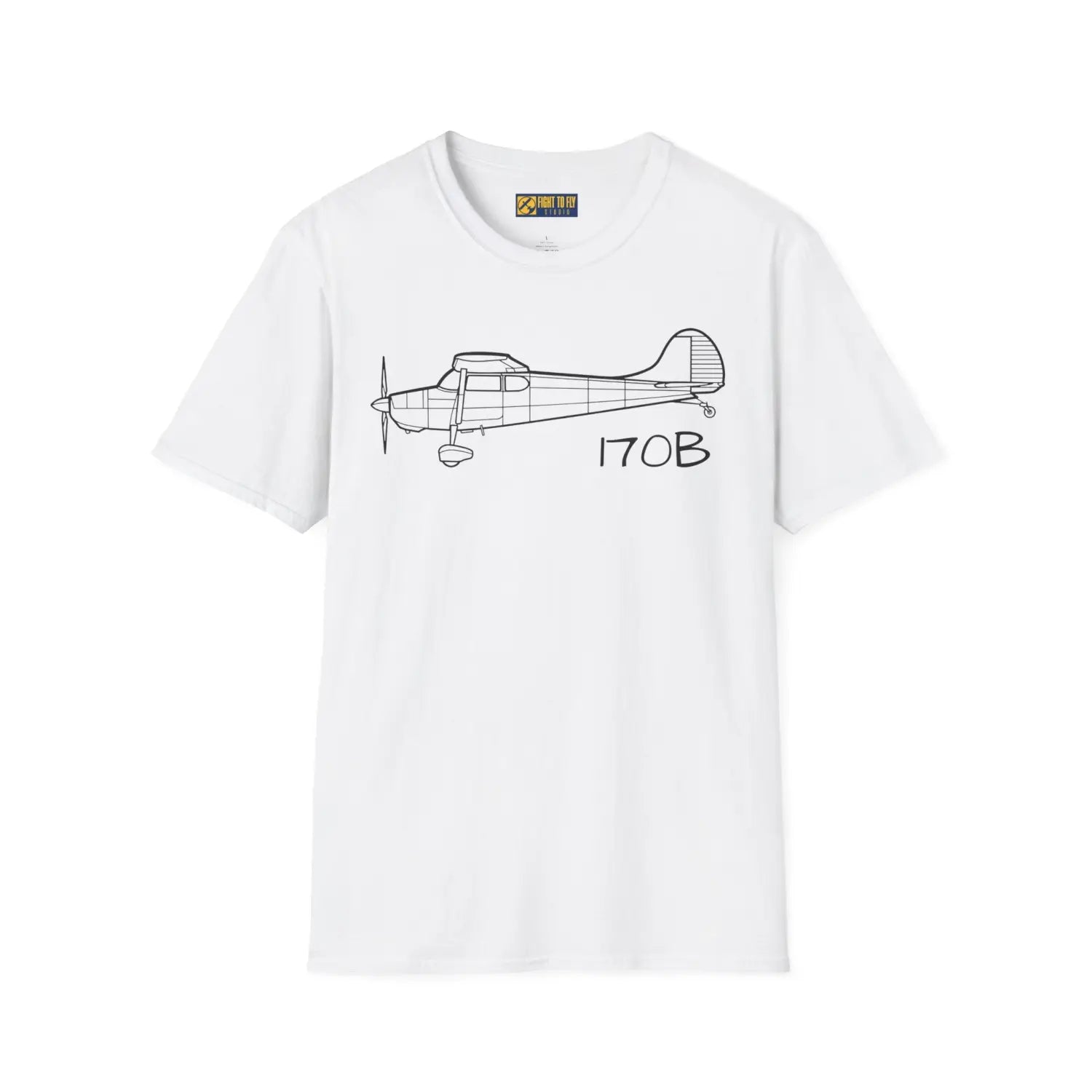 Cessna 170B T-Shirt - Pilot gifts - WWII warbird t-shirt