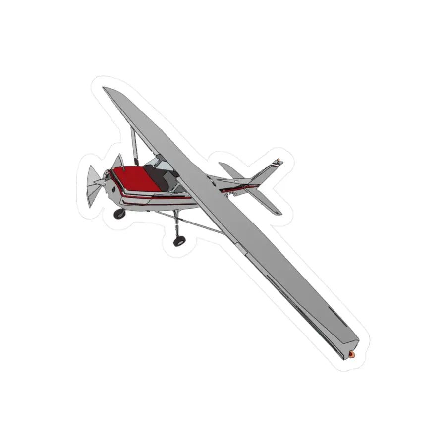 Cessna 172 Kiss-Cut Vinyl Decal - Paper products - Pilot gifts - WWII warbird t-shirt