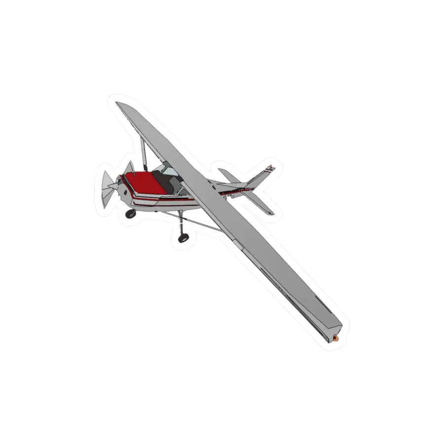 Cessna 172 Kiss-Cut Vinyl Decal - Paper products - Gifts for pilots - Aviation apparel
