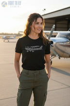 Cessna 172 NATO Phonetic Alphabet Premium T-Shirt - Pilot gifts - WWII warbird t-shirt