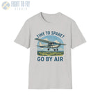 Time to Spare? Go by Air - Cessna 172 - T-Shirt - Pilot gifts - WWII warbird t-shirt