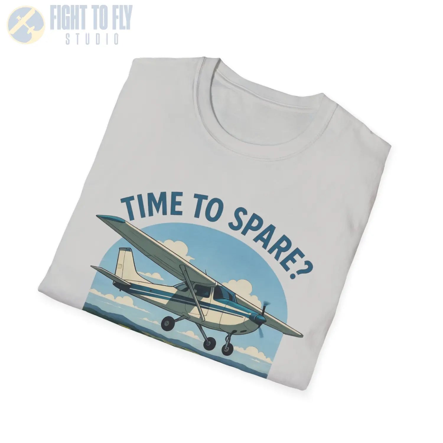 Time to Spare? Go by Air Cessna 172 T Shirt Pilot gifts WWII warbird t shirt