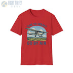 Time to Spare? Go by Air - Cessna 172 - T-Shirt - Pilot gifts - WWII warbird t-shirt