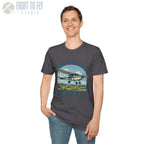 Time to Spare? Go by Air - Cessna 172 - T-Shirt - Pilot gifts - WWII warbird t-shirt