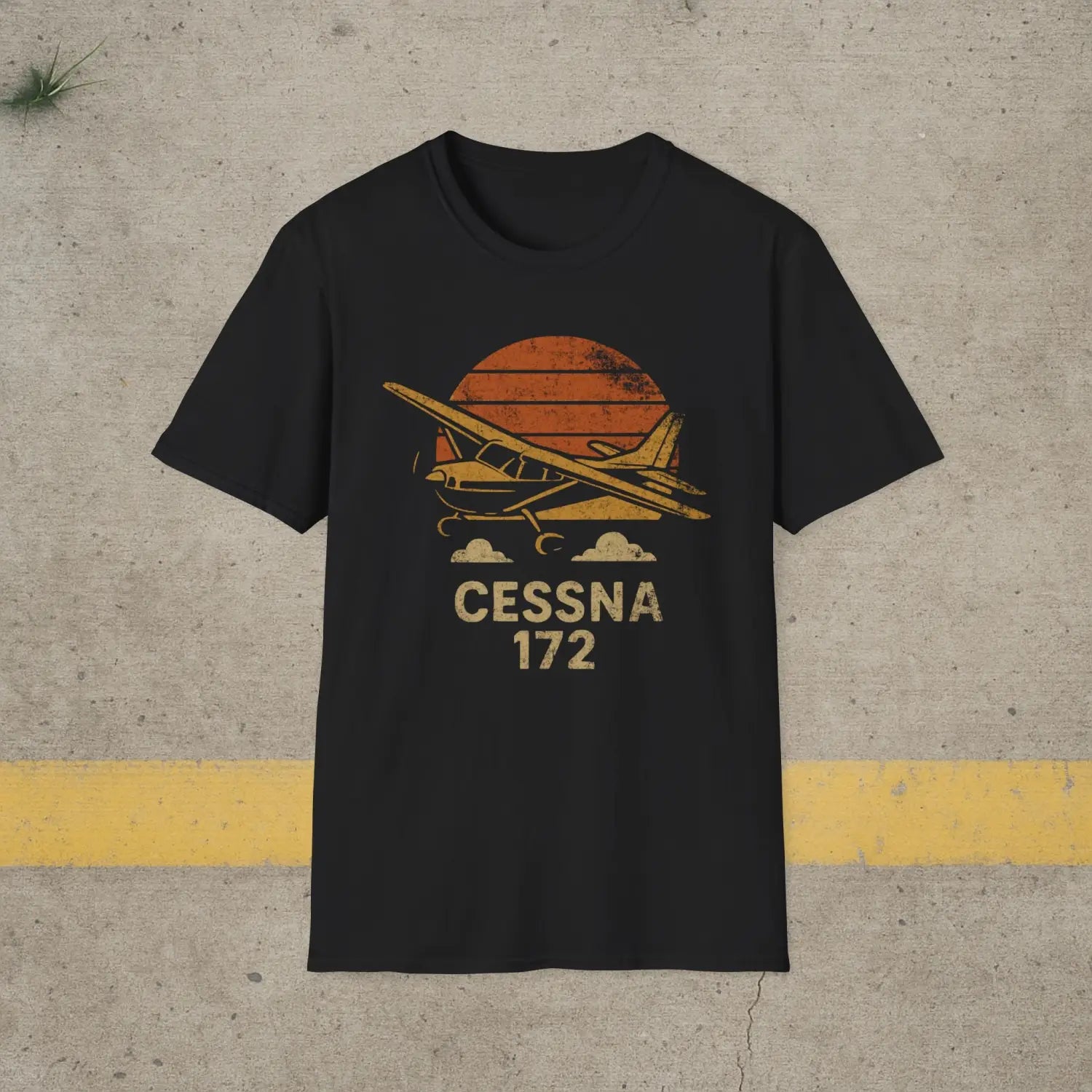 Cessna 172 “Retro Heritage” T-Shirt - Pilot gifts - WWII warbird t-shirt