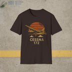 Cessna 172 “Retro Heritage” T-Shirt - Pilot gifts - WWII warbird t-shirt